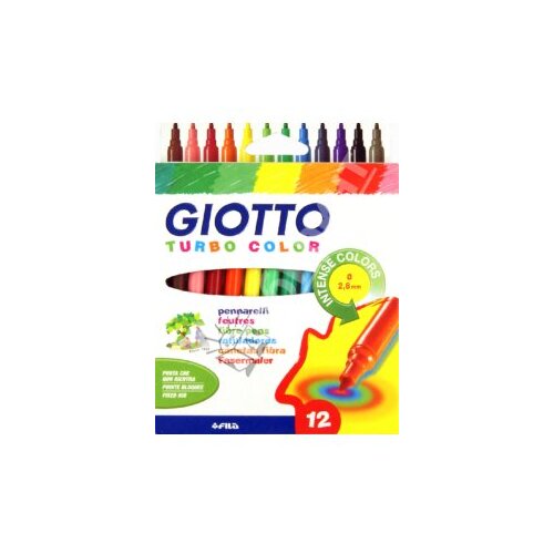 Giotto Flomasteri GIOTTO TURBO COLOR / 12 boja (slikarski pribor za crtanje) Cijene