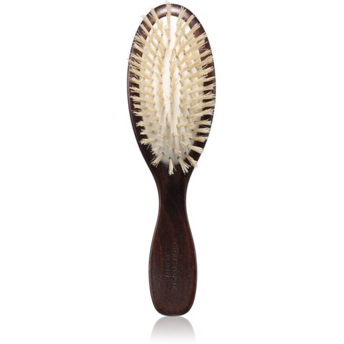 Christophe Robin Travel Hairbrush lesena krtača za lase s ščetinami divjega prašiča 1 kos Cene