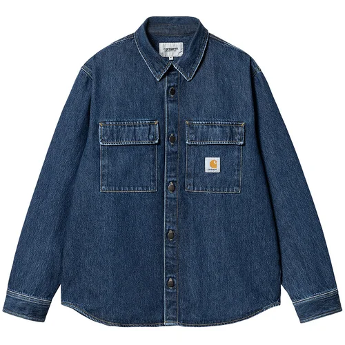 Carhartt WIP Manny Shirt Jac Blue Stone Washed