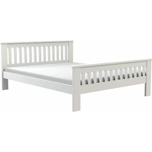 Dolmar - drvo krevet Laura - 160x200 cm - bijela