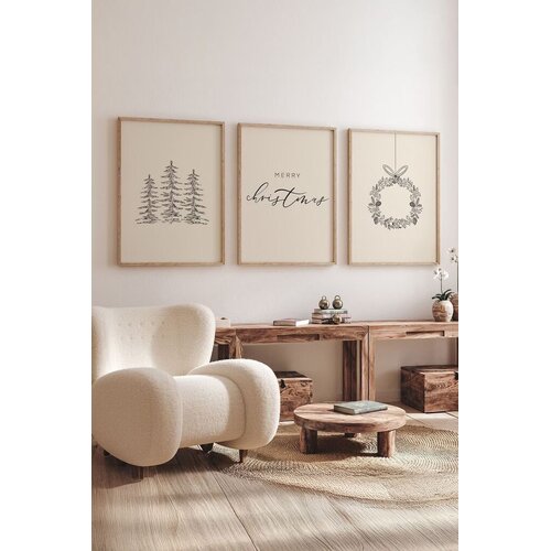 Wallity Uokvirena slika Nwyearmdl8, 33x48 cm, 3 dijela Cene