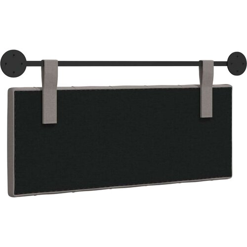  Držeće uzglavlje Zidne Sivo-smeđa 110 x 55 x 7 cm tkanina - Sivo-smeđa 100 cm bez LED Slike