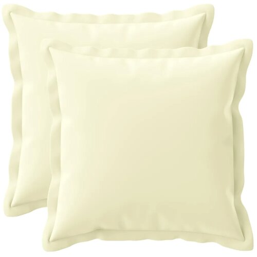  Jastuk s jastukom HOUTEN 2 kom. Krem Poliester - Krem 35 x 35 cm 2 Slike