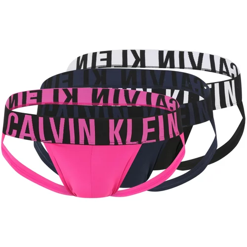 Calvin Klein Underwear Spodnje hlačke 'Jock' marine / roza / črna / bela