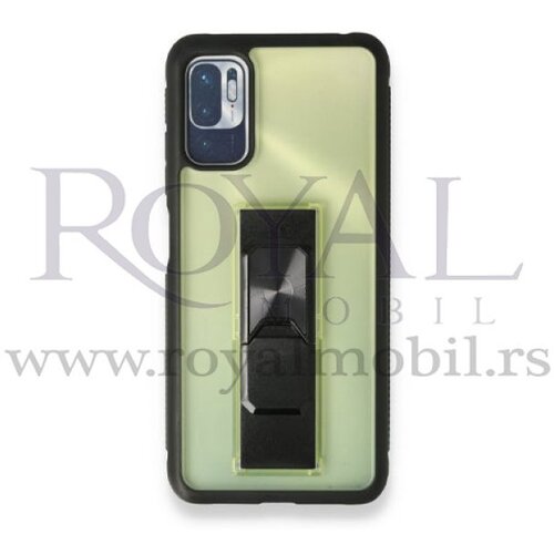  futrola pvc sa okvirom i postoljem za xiaomi redmi note 9 pro zuta Slike