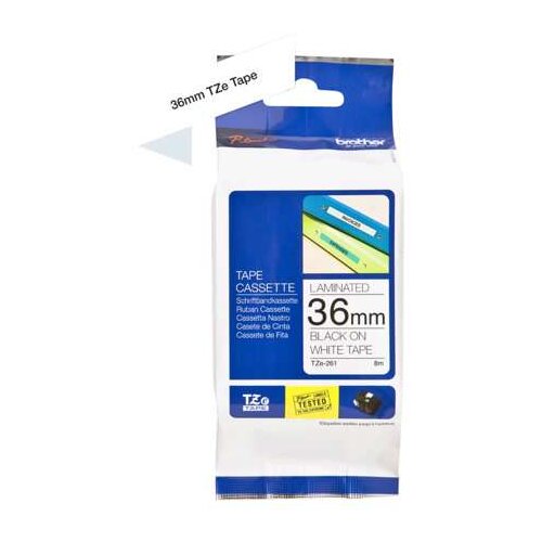 Brother traka za &amp;scaron;tampač nalepnica - TZe-261 36 mm x 8 m Slike