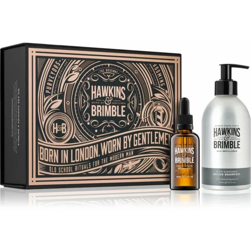 Hawkins & Brimble Beard Care Gift Set poklon set (za bradu i brkove)