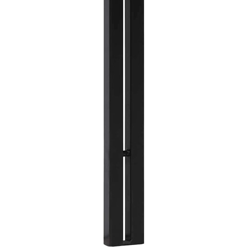 VidaXL uzglavlje kreveta 140 cm puno obrađeno drvo i željezo Slike