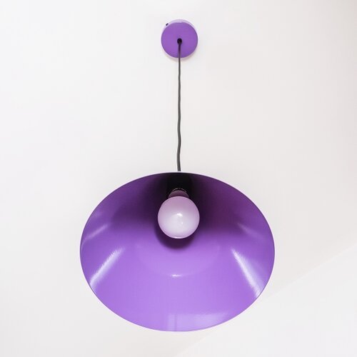  Visilica na sajli ETNA II 1xE27/15W/230V, prečnik 25 cm, ljubičasta Slike