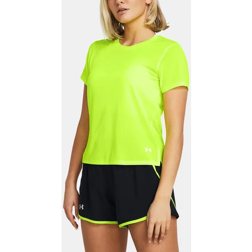 Under Armour T-Shirt UA Launch Shortsleeve-GRN - Women