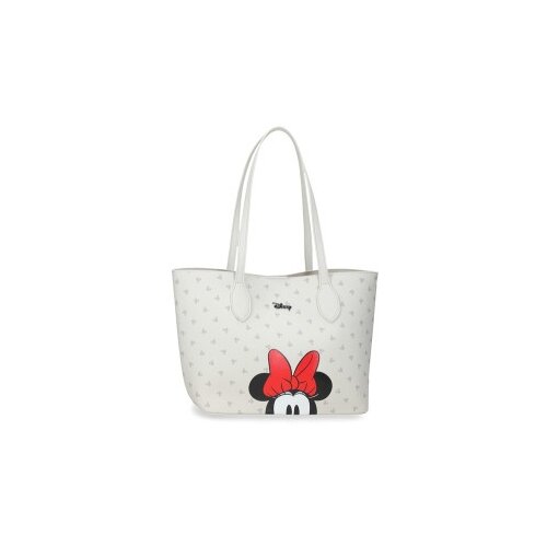 Disney Mickey Tote torba Disney Minnie Bowlogue, krem, 31 x 25,5 x 11,5 cm Cene