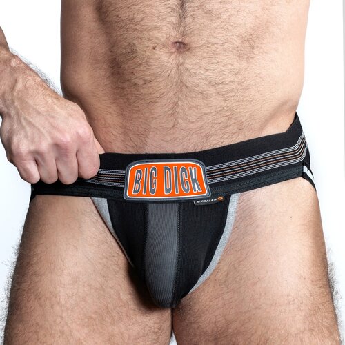 Oxballs OXJOK BULGER Pumper Slider Jock Black Iron M Cene
