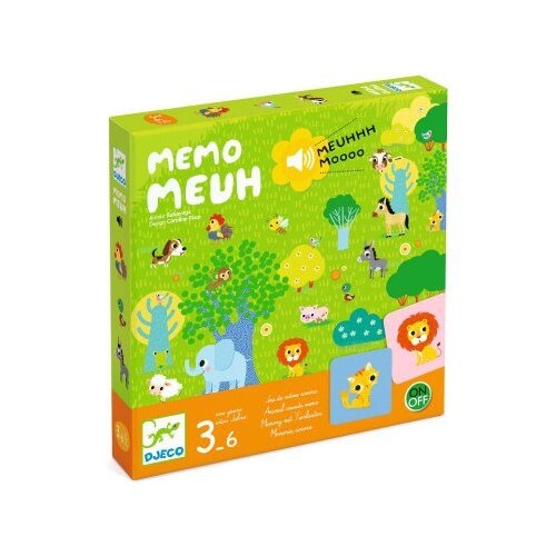Djeco Memo Mu – igra spomina z zvoki Cene