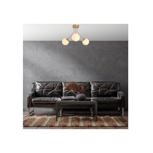 Opviq Luster Orion-13956, 56cm, IP20, Bijelo-zlatna boja Slike