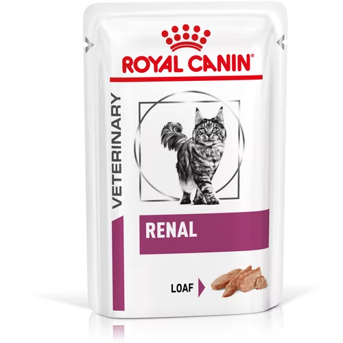 Royal Canin Veterinary Diet Feline Renal Mousse - 24 x 85 g