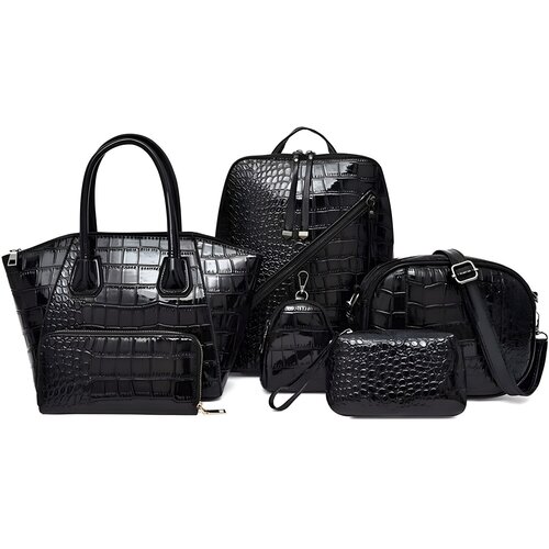  Set torbi LU-38072 - Crna KP38072 Slike