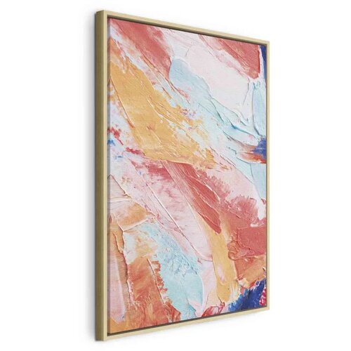  Slika - Spring Shades - A Colorful Mix of Warm and Cool Tones on Canvas 40x60 Cijene