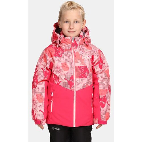 Kilpi girls' ski jacket samara-jg pink Slike