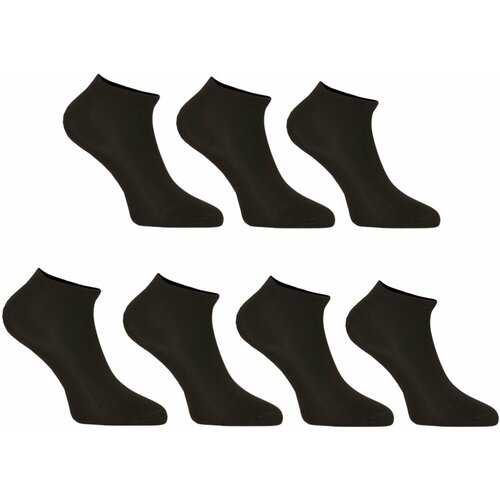 Nedeto 7PACK socks low black Cene
