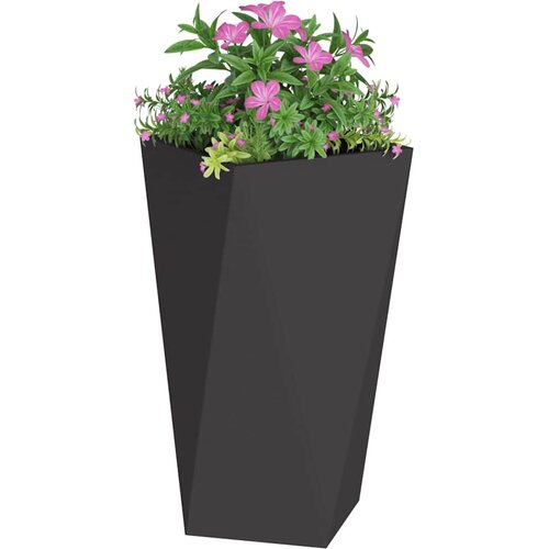  Sadilica 2 pcs Crna 40 x 40 x 75 cm Čelik Slike