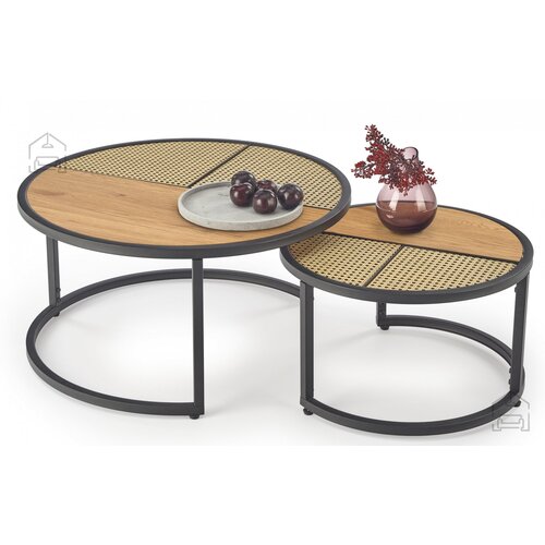 Xtra furniture Komplet dveh klubskih miz Garmina, (20630489) Cene