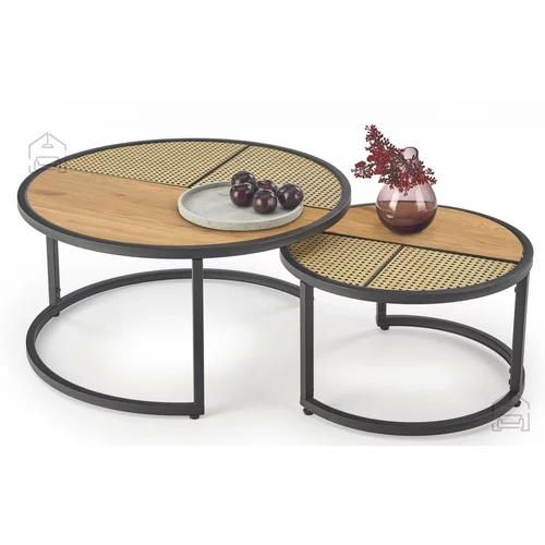 Xtra furniture Komplet dveh klubskih miz Garmina, (20630489)