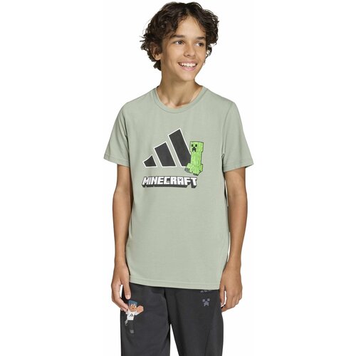 Adidas Majica za dečake J Mc Tr Tee KD6873, Kratki rukav, Svetlozelena Cene