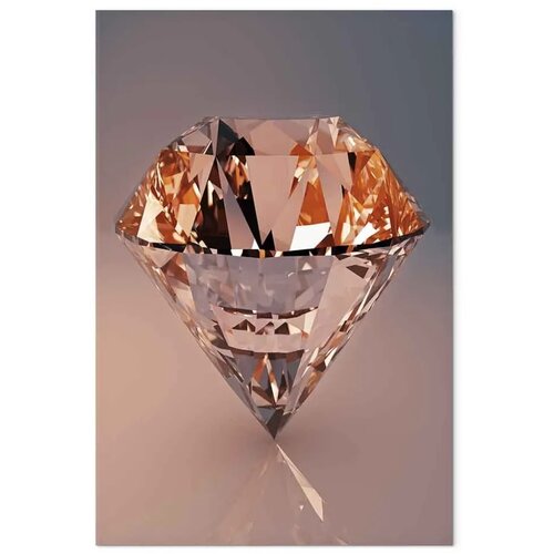  Slika - Costly Diamond (1 Part) Vertical 60x90 Premium Print Slike