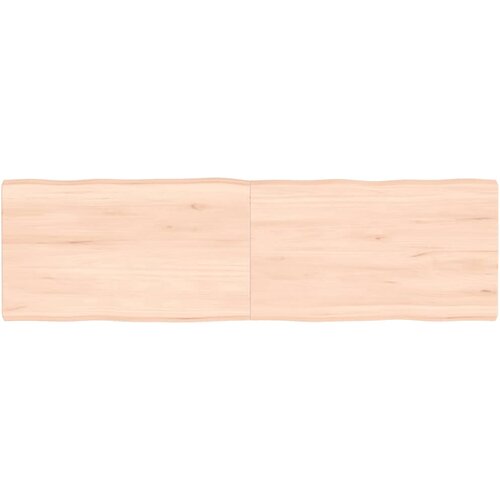 vidaXL Stolna ploča 140 x 40 x (2 - 4) cm od hrastovine sa živim rubom Cijene