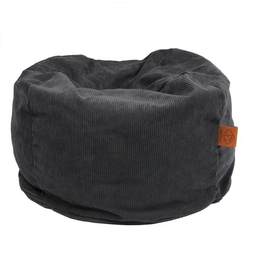 Duvo chill pouffe zack ležaljka lazy bag, 50 x 50 x 45 cm, tamnosiva Cene