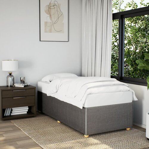 Furnova posteljni okvir brez vzmetnice Taupe 90x200cm Tkanina, (21935759) Slike