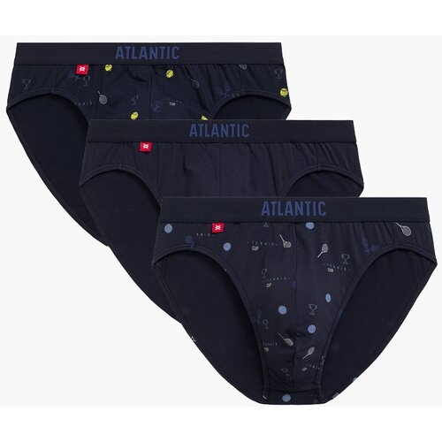 Atlantic Men&amp;#039;s briefs Sport 3Pack - navy blue Slike