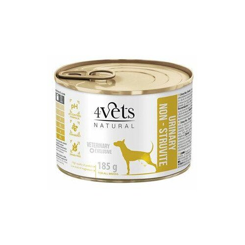 4Vets Natural Dog Veterinarska Dijeta Urinary Non-Struvite 185g Cene