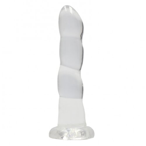 REALROCK Bulbous Dildo with Suction Cup 17cm Transparent Slike