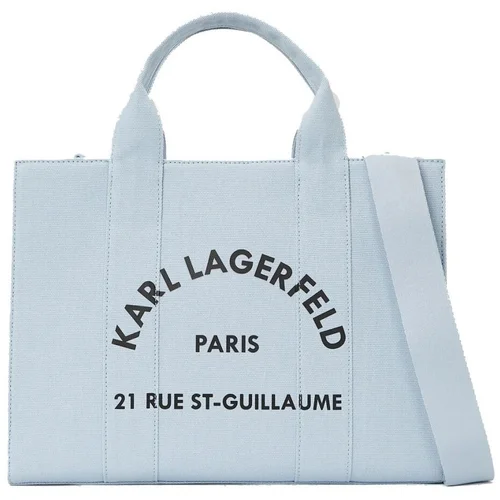 Karl Lagerfeld Torbe RSG SQUARE MEDIUM TOTE Modra