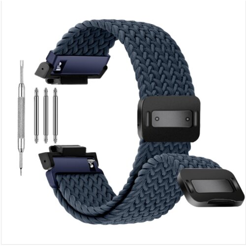 INF Nadomestni pleteni najlonski pa&amp;scaron;ček, združljiv z G-SHOCK Casio GA2100/GA110 Blue, (5000130051) Slike