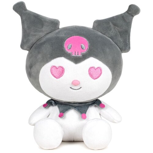 Hello Kitty Pli&amp;scaron;ani Kuromi Sivi 16 cm Slike