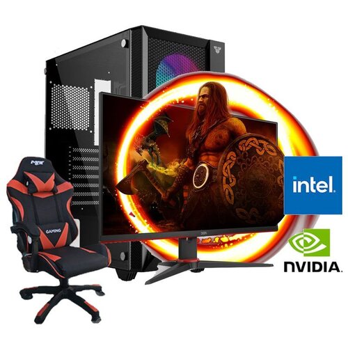  računar ryzen 5 5500, 16GB, 512GB, rtx 3050 6GB i aoc 27G4XE i stolica MAX0002 Cijene