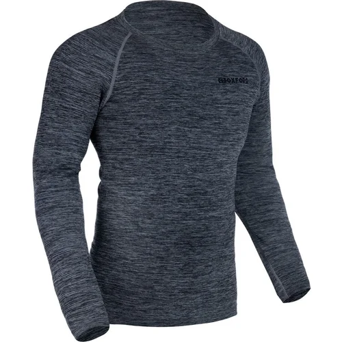 Oxford Advanced Base Layer MS Top Grey S/M