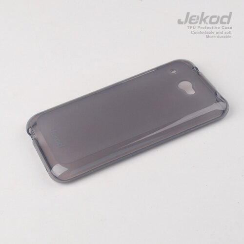 Jekod silikonski ovitek HTC Desire 300 prozorno črn TPU/TB + zaščitna folija Cene