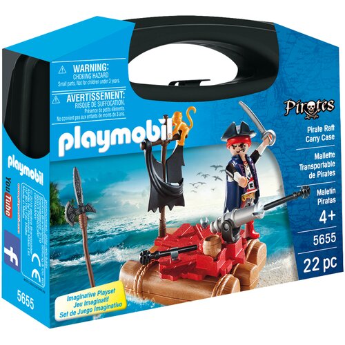 Playmobil SUITCASES piratski splav 5655, (20392668) Slike
