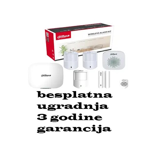 Dahua bežični alarm stan 3 senzora i sirenom Slike