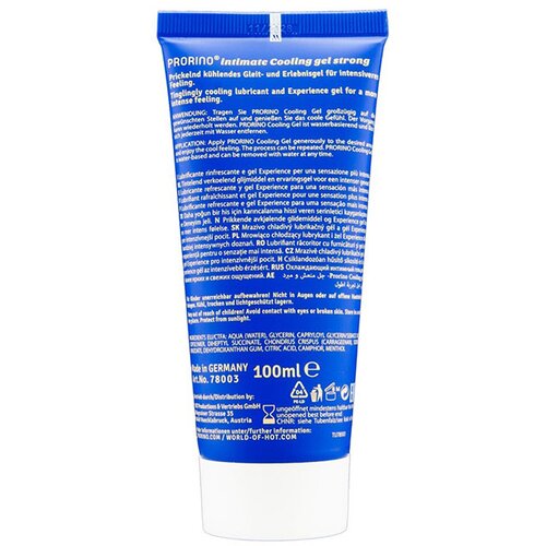 Hot Vlažilni gel z MOČNIM hladilnim učinkom &amp;quot;Prorino&amp;quot; (R630985) Slike