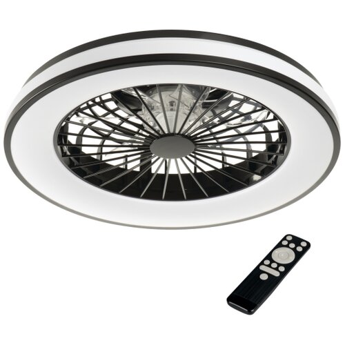 Kanlux 38034 - LED RGBW prigu&amp;scaron;iva svetiljka sa ventilatorom PLAVE 48W/230V 3000/4000/6500K + daljinski upravljač Slike