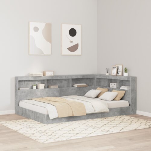  Skladi&scaron;čni naslon Betonsko siva 207,5 x 137,5 x 76,5 cm, (5000142273) Cene