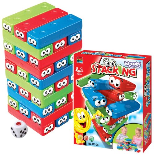Woopie društvena igra " Kula ljuljačka s jenga blokovima " 4+ Cene