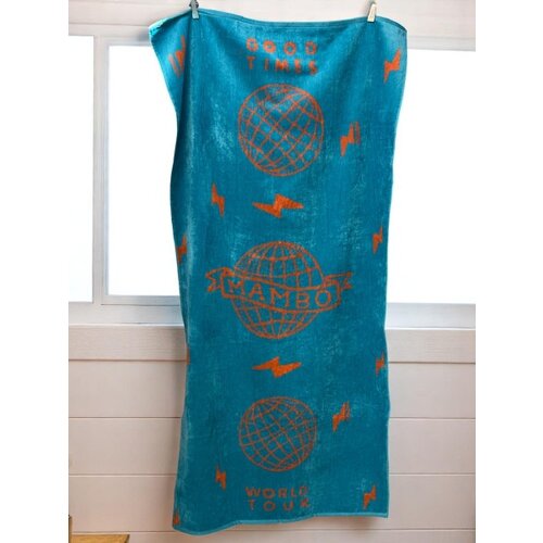  Plažni pe&amp;scaron;kir &amp;quot;Mambo World Tour&amp;quot; 166x81 cm &amp;ndash; 100% pamuk A15 ( VLK000668-&amp;quot;Mambo World Tour&amp;quot; ) Slike