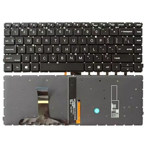 XRT POWER tastatura za laptop hp probook 440 G8 G9 G10 445 G8 G9 G10 mali enter sa pozadinskim osvetljenjem Slike
