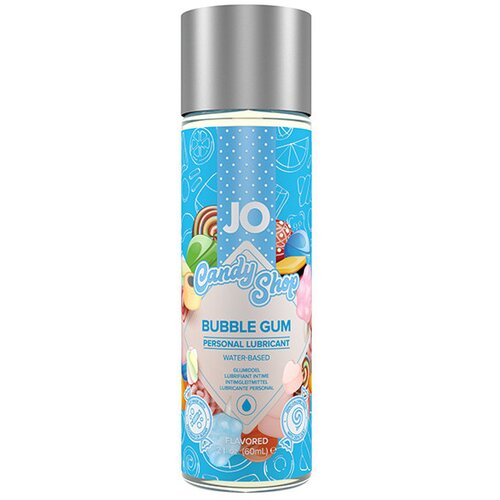 System Jo Vodni lubrikant JO Candy Shop H2O Bubble Gum 60ml Slike