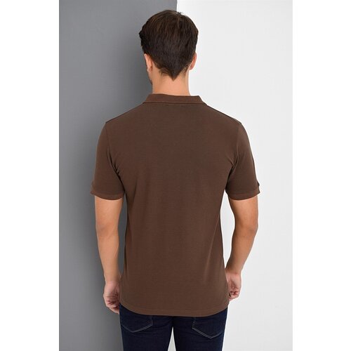 Dewberry Muška polo majica kratkih rukava T8561 braon | narandžasta | crna Cene